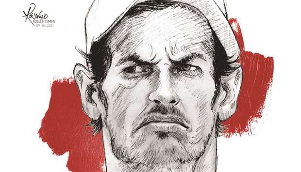 Andy Murray (Illustration: Reynold/Gulf Times)