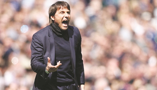 Tottenham Hotspur manager Antonio Conte. (Reuters)