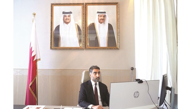 Qatar's ambassador to the Netherlands Nasser bin Ibrahim al-Langawi
