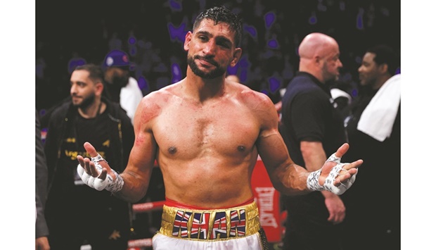 Boxing champion Amir Khan