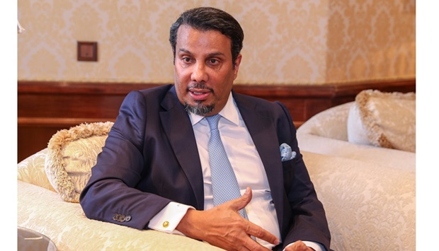 HE the Ambassador of the State of Qatar to the Kingdom of Spain Abdullah bin Ibrahim Al Hamar