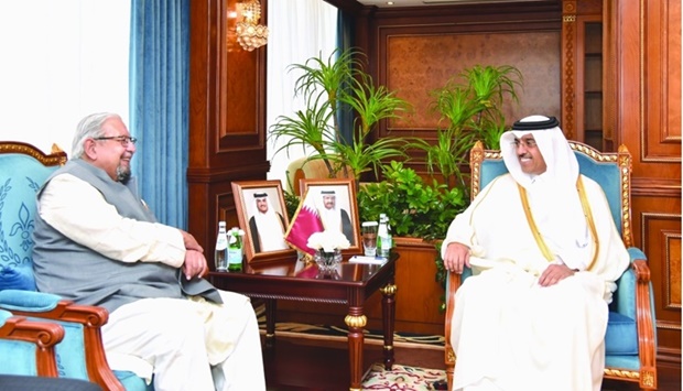 Al-Marri meets Bangladesh minister
