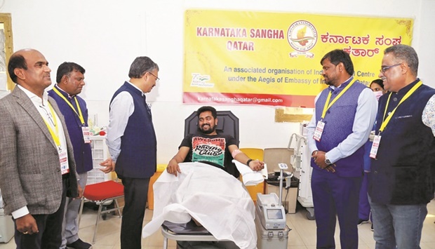 Indian ambassador Dr Deepak Mittal, the chief guest, highlighted the significance of blood donation and hailed KSQ for organising the event which will help Indians and other residents in Qatar.