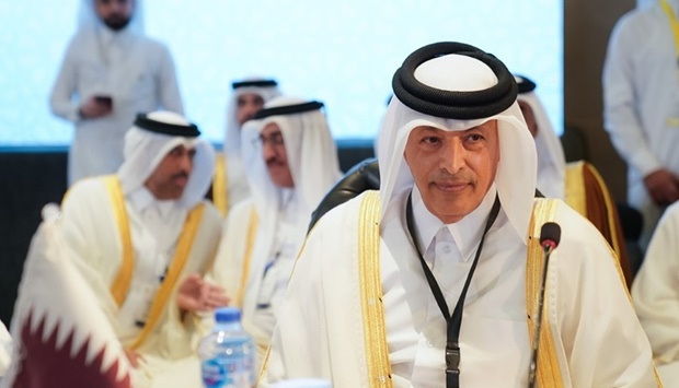 HE the Shura Council Speaker Hassan bin Abdullah al-Ghanim.