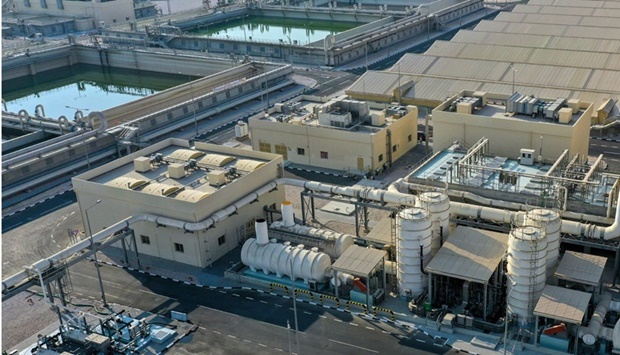 The plant entered trial operational phase to serve more than 200,000 people in the cities of Al Khor and Al Thakhira in the North of Qatar.