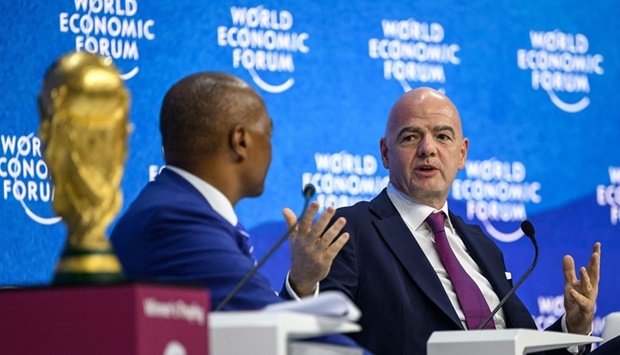 FIFA President Gianni Infantino has said the 2022 World Cup hosted by Qatar is expected to be watched by 5bn people around the world.