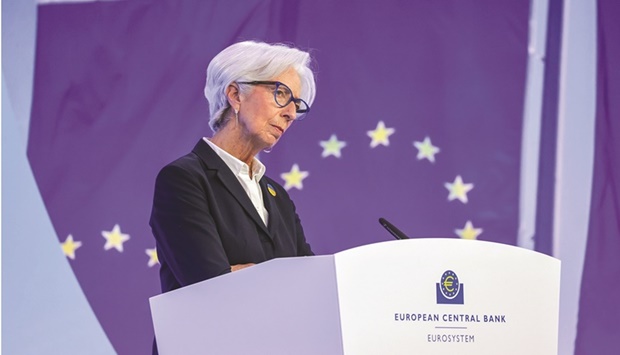 Christine Lagarde, ECB president.