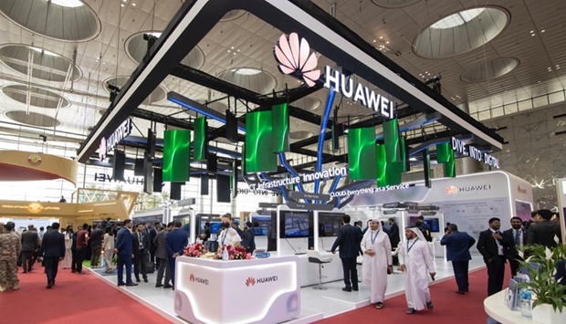 Huawei at Milipol Qatar.