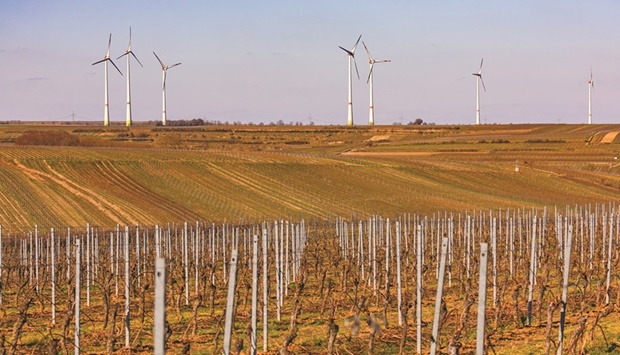 Wind energy and wind turbines are part of the Energiewende u2013 the clean-energy transition that began some 30 years ago u2013 in Germany. This picture was supplied by the Abdullah bin Hamad Al-Attiyah International Foundation for Energy and Sustainable Development.