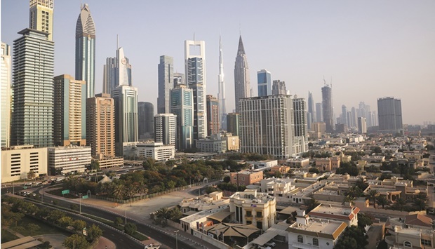 A general view of the Burj Khalifa and the downtown skyline in Dubai. The latest May 11-26 Reuters poll of 13 property market analysts showed a median rise of 7.5% in Dubai house prices in 2022, unchanged from the previous poll taken two months ago.
