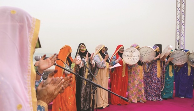 The Eid al-Fitr celebrations by Katara-The Cultural Village continued to draw huge crowds for the second day on Tuesday to enjoy various cultural, artistic and recreational activities.