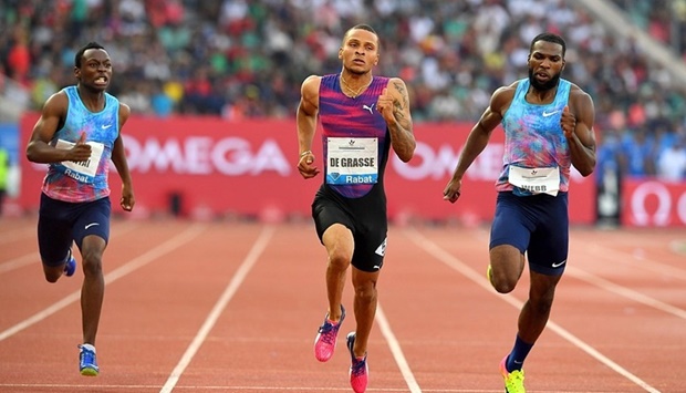 Olympic 200m champion Andre De Grasse (CAN) will take on world champion Noah Lyles (USA) and Olympic 100m silver medallist Fred Kerley (USA) in a star-studded menu2019s 200m at the Wanda Diamond League Doha on May 13.