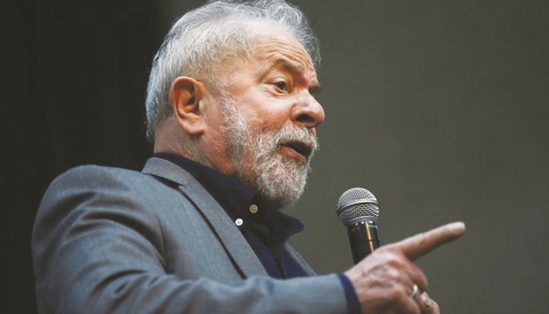 IN THE RUN: Luiz Inacio Lula da Silva.