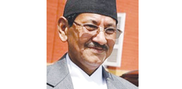 Nepal Chief Justice Khilraj Regmi