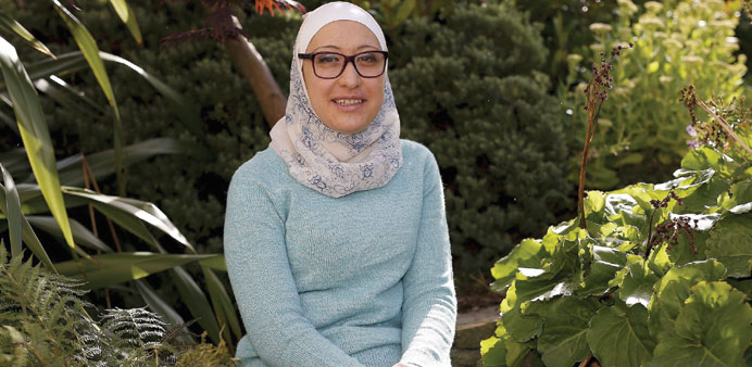 Syrian refugee Raghad al Sous: she braved bombings in Syria to keep studying at school before fleeing in 2013 to rejoin her mother, who had been grant