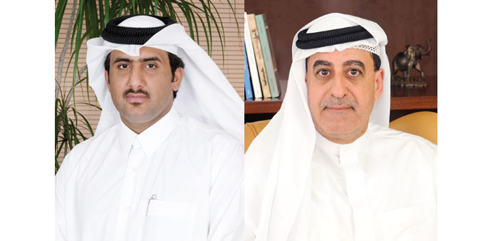 Sheikh Faisal and (right) Salah Murad: Committed to serve.