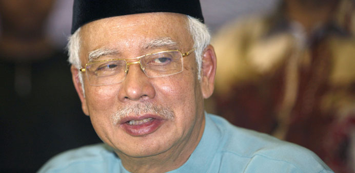 Najib Razak: under scrutiny
