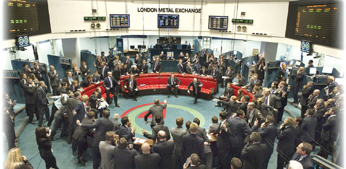 The origins of the LME ring date back to the early 19th century when trading in metals spilled out of the overcrowded Royal Exchange into the nearby J