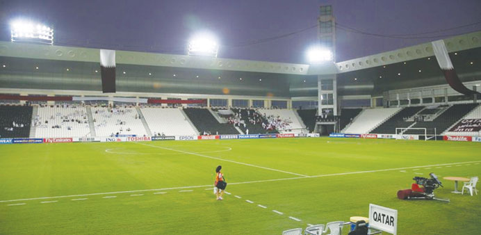 The cooling technology, powered by renewable energy, has been in use at the Al Sadd stadium since 2008.