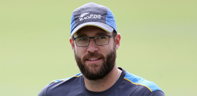 New Zealand's Daniel Vettori 