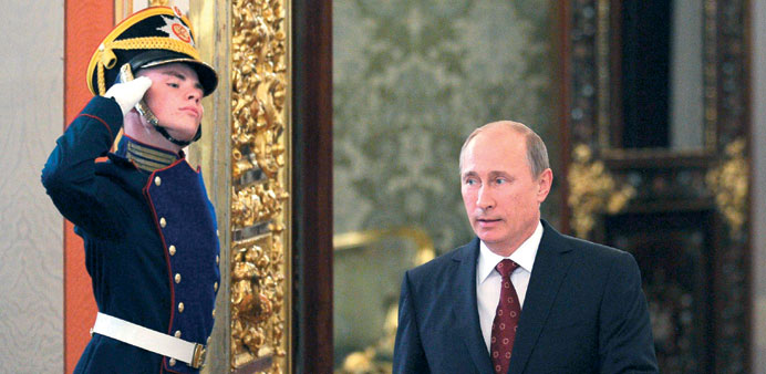 President Putin: he has had great, long-running success in his domination of Russia.