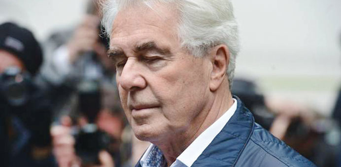 Max Clifford was jailed for eight years.