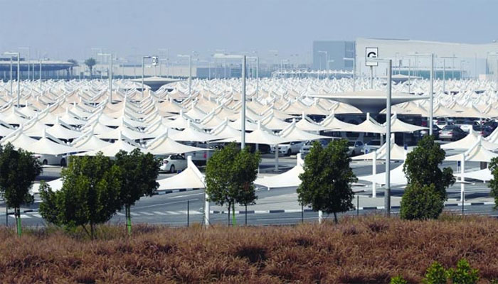 The parking facility at Hamad International Airport. PICTURE: Jayan Orma