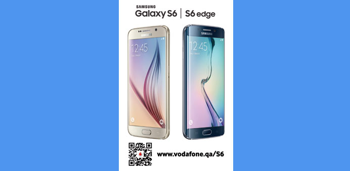 The Samsung Galaxy S6 and S6 Edge.