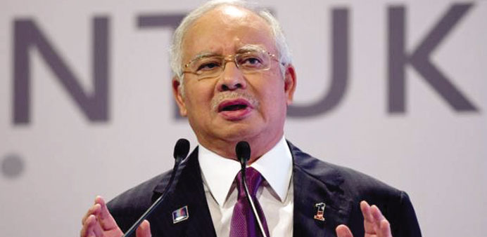 Premier Najib Razak.