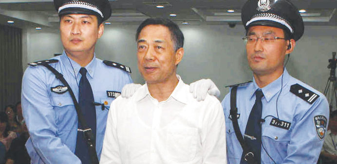 Fallen Chinese political star Bo Xilai was sentenced by a court to life in prison, following a sensational scandal that culminated in the countryu2019s hi