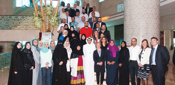 Pharmacists and officials who took part in the workshop.