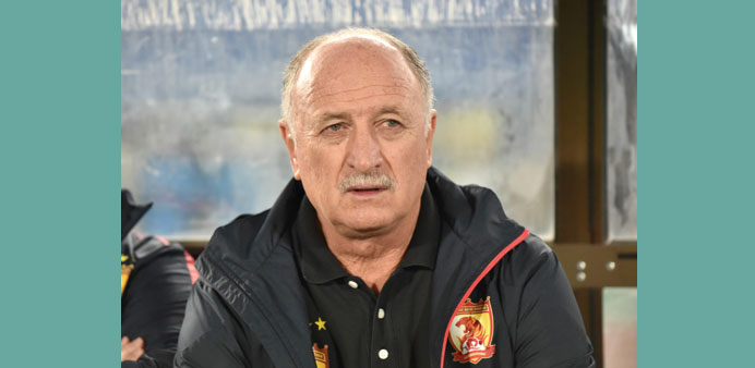 Former Brazil coach Luiz Felipe Scolari 