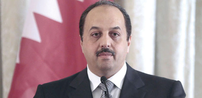 HE the Foreign Minister Dr Khalid bin Mohamed al-Attiyah