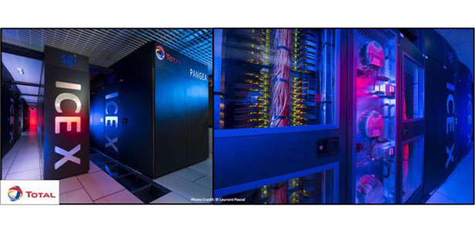 The Pangea supercomputer.