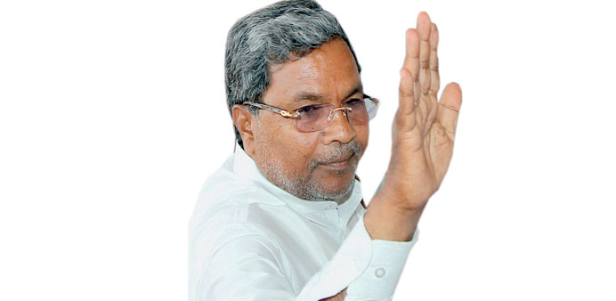 Chief Minister Siddaramaiah