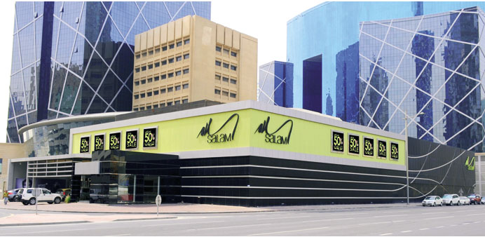 The Salam Stores sale features a range of well-known brands.