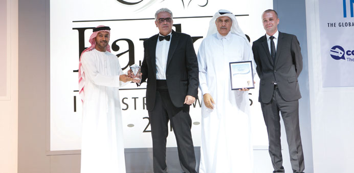 FFC executives receive the award from CPI Financial.