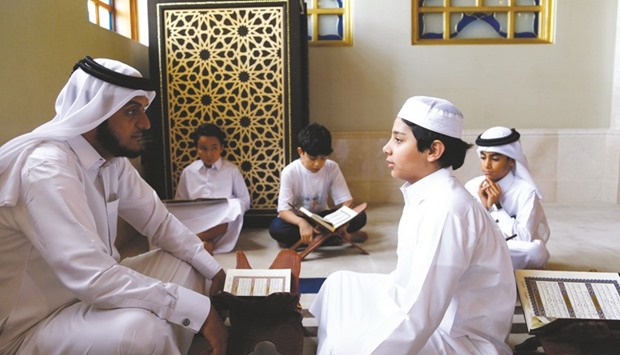 Quru2019an reading is part of Al Mesahar at Katara - the Cultural Village.