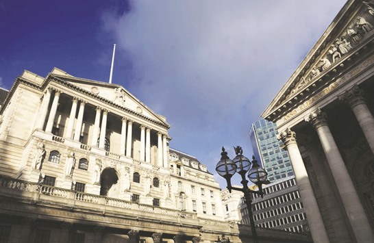 A view of the Bank of England headquarters in London. BoE governor Mark Carney is offering banks the extra liquidity u2014 in exchange for collateral u2014 as a precaution to help ensure the smooth functioning of sterling markets.