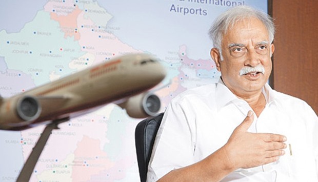 Ashok Raju, Civil aviation minister