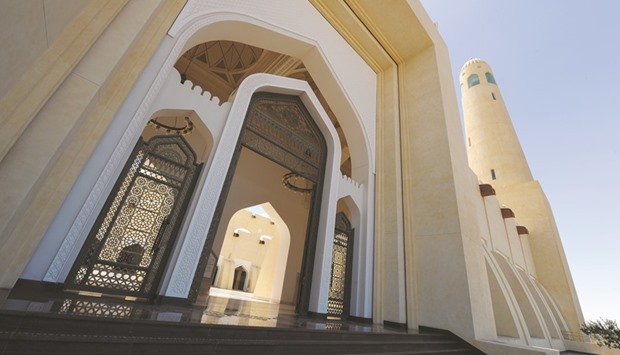 A view of Muhammad Ibn Abdul Wahhab Mosque. PICTURE: Noushad Thekkayil