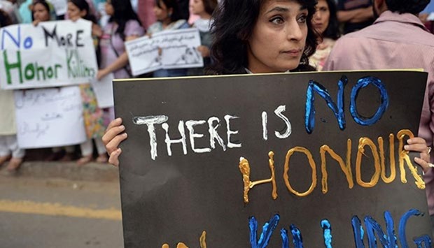 Honour killings are thought to claim around 1,000 lives every year in Pakistan