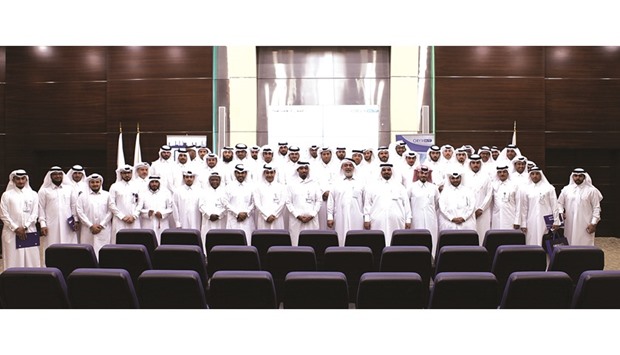 Oryx GTLu2019s Qatari employees at the event.