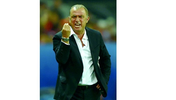Turkeyu2019s coach Fatih Terim.