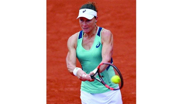 Samantha Stosur at 32 is a veteran of 15 years on WTA circuit who won the 2011 US Open. (AFP)