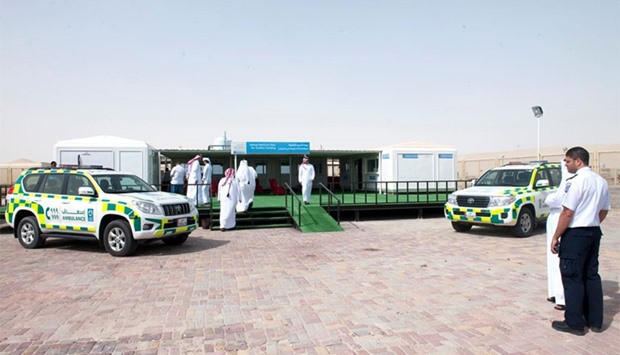  A total of 572 patients were treated at the Sealine Medical Clinic for mild and moderate illnesses such as fever and stomach aches, diarrhea, cough, wounds, burns, asthma while severe cases treated included bone fractures and heart attacks.