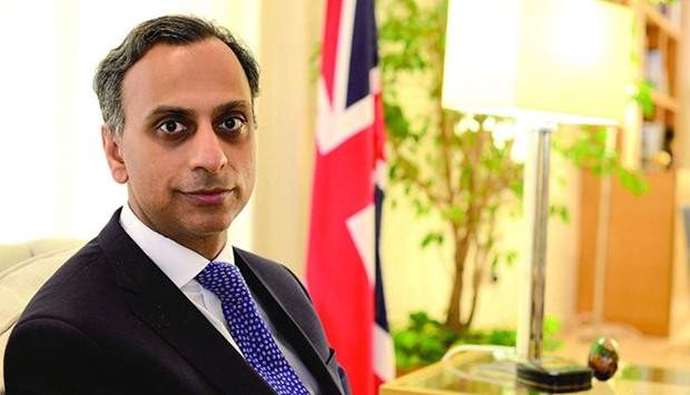 British ambassador Ajay Sharma