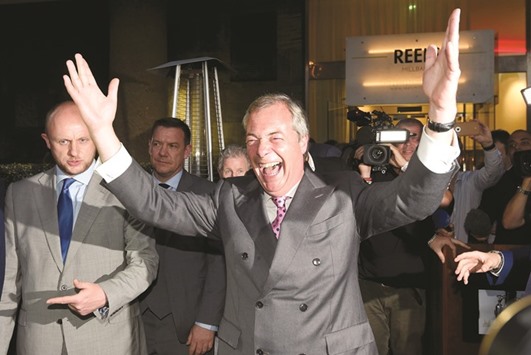 Britons reacted with shock yesterday to their countryu2019s decision to leave the European Union, whether they welcomed u201cindependenceu201d day or were horrified by the outcome.