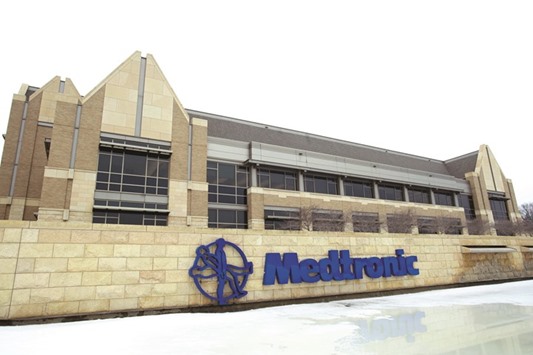 Medtronic world headquarters in Minneapolis. Medtronic said the HeartWare acquisition was expected to close during its second quarter, which ends on October 28.