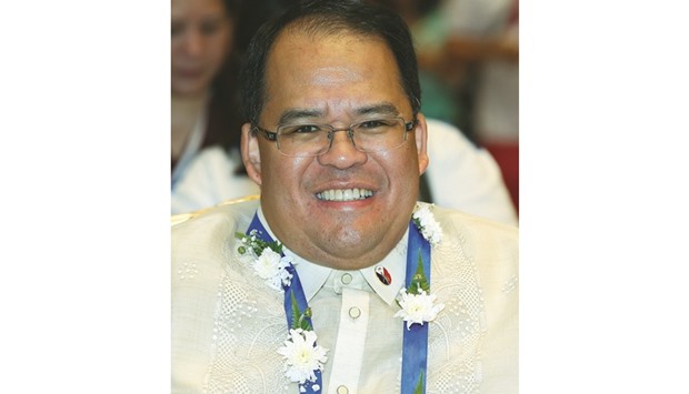 KEEN: Philippine ambassador Wilfredo Santos.     Photo by Ram Chand